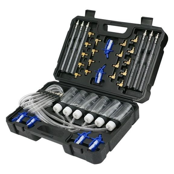 Wzmzjy Diesel Injector Flow Meter Test Set Auto Repair Tools Easy to Carry Measurement