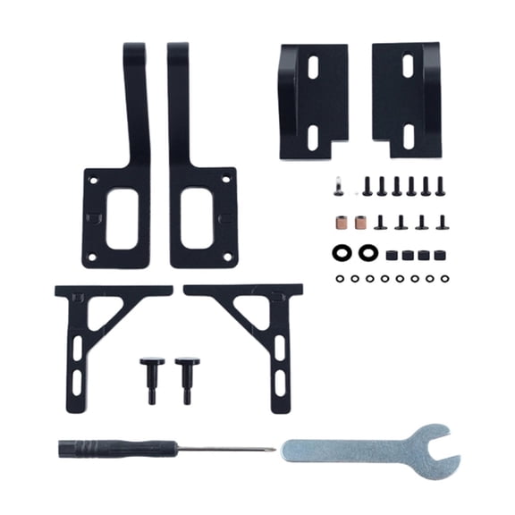 Wzmzjy Door Hinge Kit Practical 270 degree Adjustable Easy Installation Door Mounting Kit