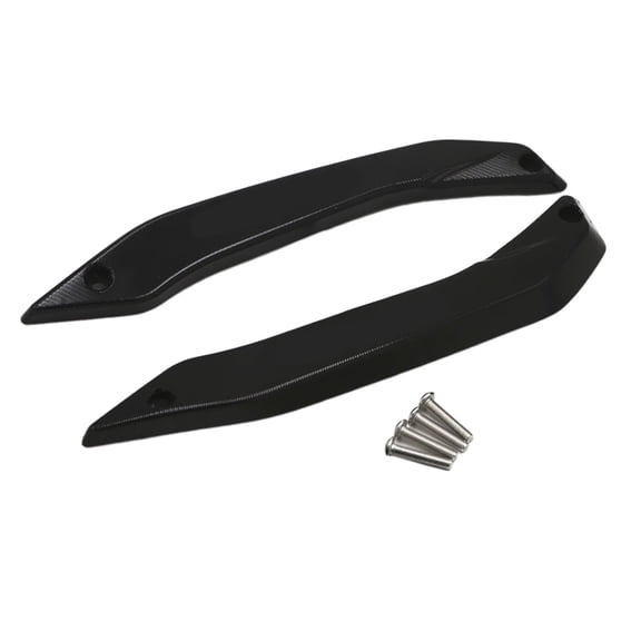 Wzmzjy Dovewill 2Pcs Windshield Side Trim Glide Fit for Xmax 2018-2021 Black
