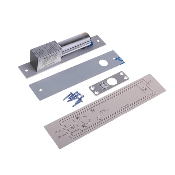 Wzmzjy Electric Drop Door Lock DC 12V Magnetic Induction Auto for Access Control