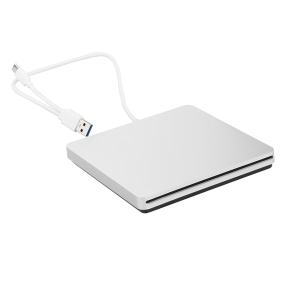 Wzmzjy External CD DVD Drive Slot in Type C DVD CD Writer Reader USB C Lightweight High
