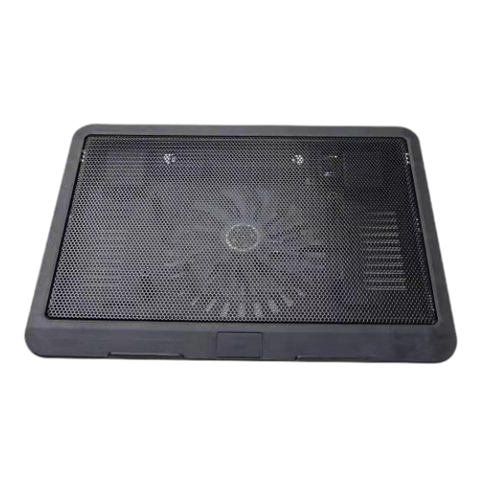 Wzmzjy Foldable Laptop Cooling Pad Adjustable Height USB Powered for 14-15.6inch Laptop Single Fan