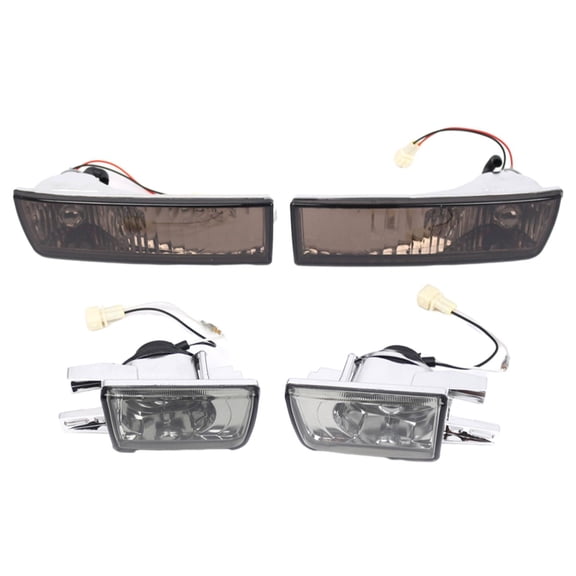 Wzmzjy Front Fog Light Turn Signal Lamp 2 Pins Automotive Accessories Easy Installation