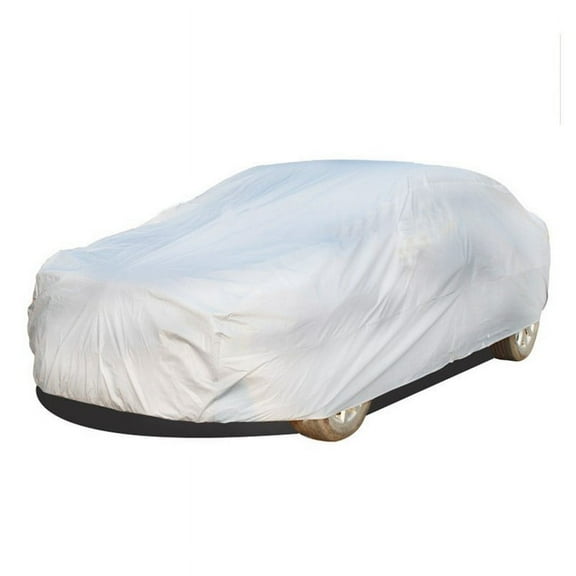 Wzmzjy Full Car Cover In/Outdoor Dustproof Anti-UV Scratch-Resistant Sedan Universal XL