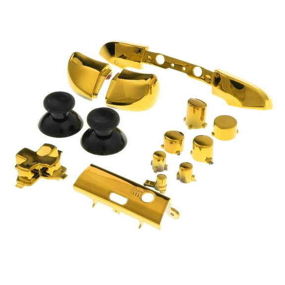 Wzmzjy Full left button right button Bumpers RT LT Triggers Buttons Replacement Kit for Golden