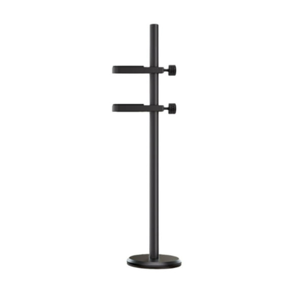 Wzmzjy GPU Support Bracket Computer Accessories Anti Sag Stable Adjustable Sturdy Video Black Double Bar
