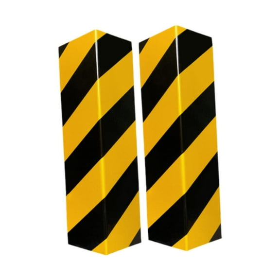 Wzmzjy Garage Wall Protector Reflective Padding,Portable Accessories,Sturdy Replacement Stoppers Foam Wall Guard for Parking Garages 2 yellow Corner