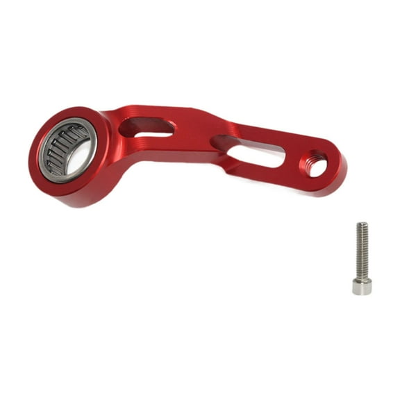 Wzmzjy Gear Shift Shaft Support Directly Replace Shift Stabilizer, Aluminum Alloy, Easy Red