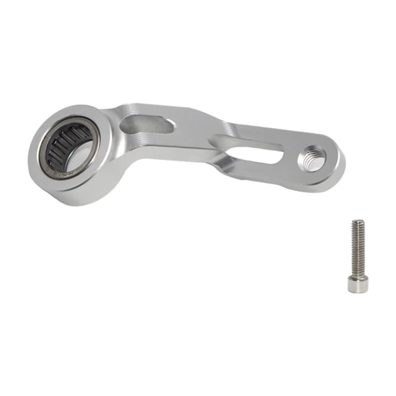 Wzmzjy Gear Shift Shaft Support Directly Replace Shift Stabilizer, Aluminum Alloy, Easy Silver
