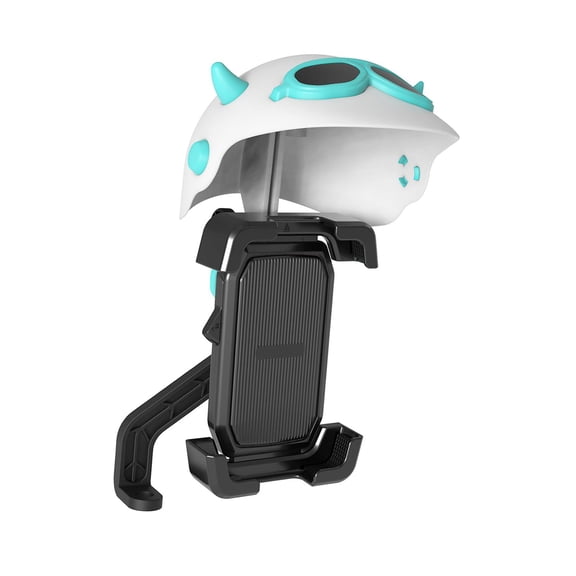 Wzmzjy Generic Bike Phone Mount with Mini Hat Easy Use for Bike Motorcycle Riders Black Base Green Hat