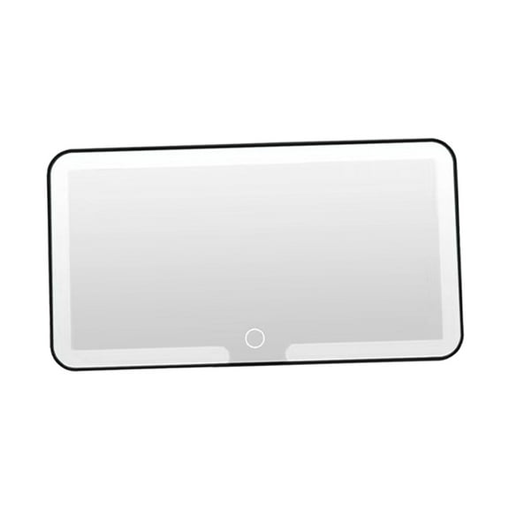 Wzmzjy Generic Car Sun Visor Vanity Mirror Makeup Mirror, Rearview Sun Shading Cosmetic Black