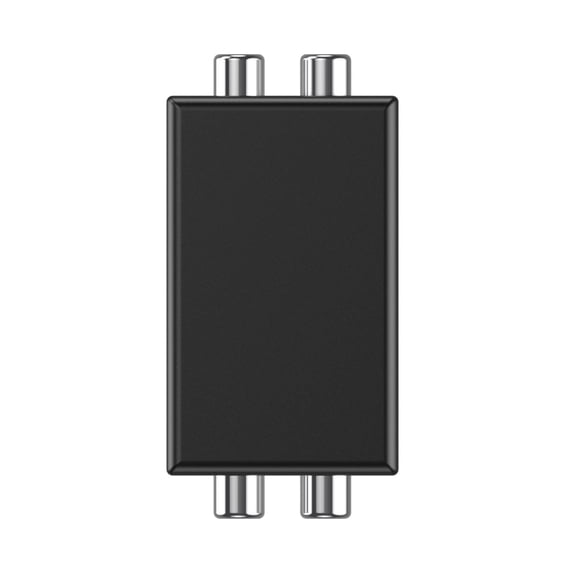 Wzmzjy Ground Loop Noise Isolator Humming Hissing Buzzing Filter Hum Eliminator RCA AUX
