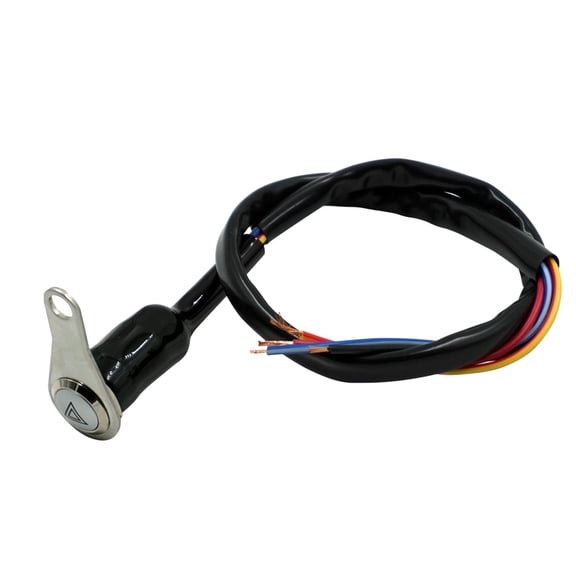 Wzmzjy Hazard Light Switch LED Indicator Waterproof Stainless Steel Push Button Vehicle