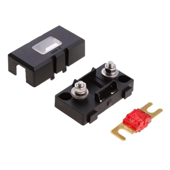 Wzmzjy High Quality ANS Fuse Holder Block With Cover Kit Electrical Connection