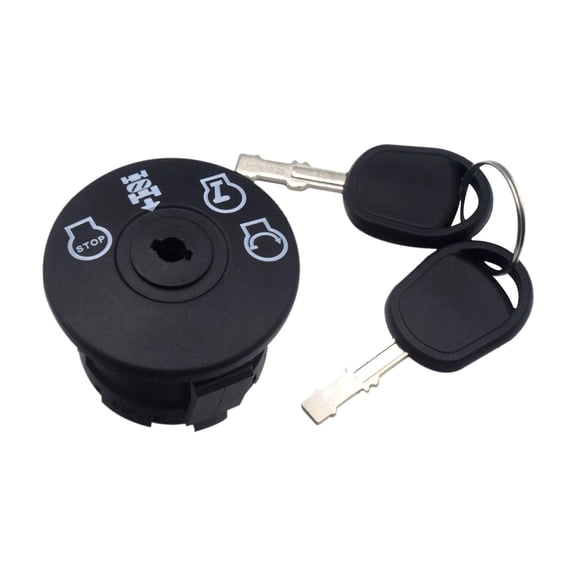 Wzmzjy Ignition Light Switch Stable Repairing with 2 Keys Ignition Lock Starter Switch