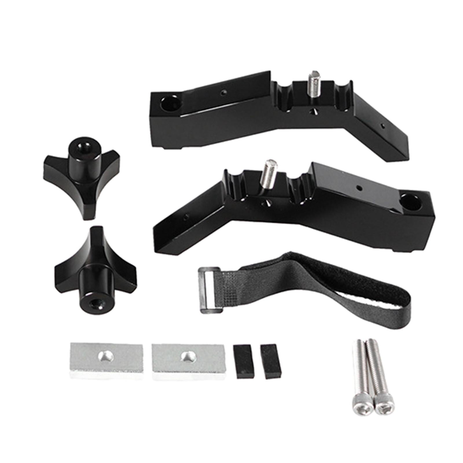 Wzmzjy Jack Mounting Brackets Holder Mount, Rustproof High Lift Jack Mount, Black Car Jack Stand Jack Bed Mount for
