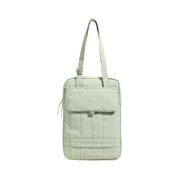 Wzmzjy Laptop Bag Handbag Large Capacity Stylish for Men Women 15 inch Tablet Sleeve Bag Carrying Case for Business Office Commuting Green