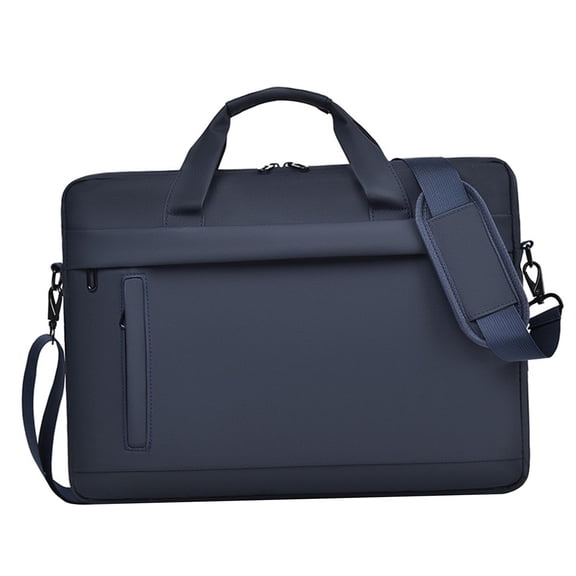 Wzmzjy Laptop Briefcase Shockproof Computer Carrying Bag for Business Travel Office Blue