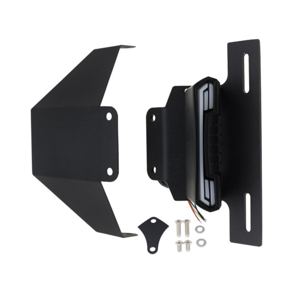 Wzmzjy License Plate Light Holder Eliminate Plate Fit License Fender Fit for Motorcycle