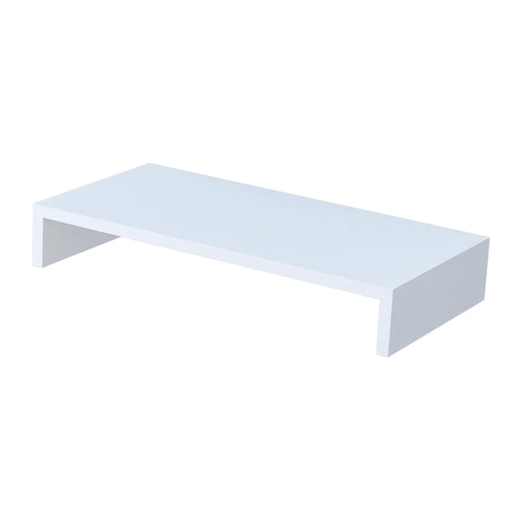 Wzmzjy Monitor Stand Riser Ergonomic Monitor Bracket for Office Household Dormitory White