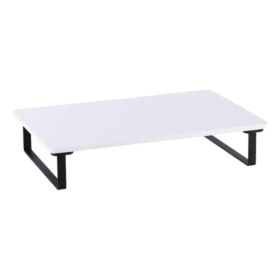 Wzmzjy Monitor Stand Riser Ergonomics Multifunctional Stability Sturdy Shelf Holder for White