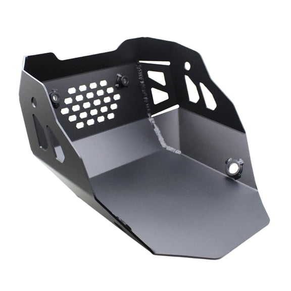 Wzmzjy Motorcycle Engine Chassis Guard Aluminum Alloy Motorcycle Engine Guard Plate black