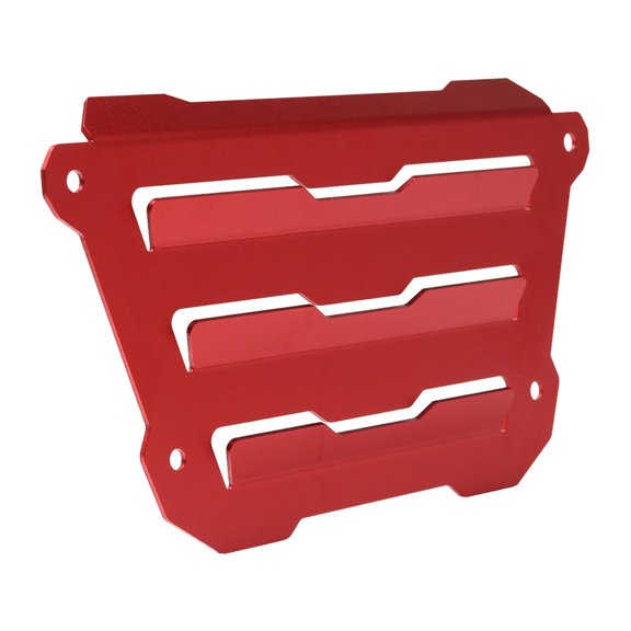 Wzmzjy Motorcycle Engine Guard Cover Sturdy Motorbike Accessories Crap Flap Protect Red