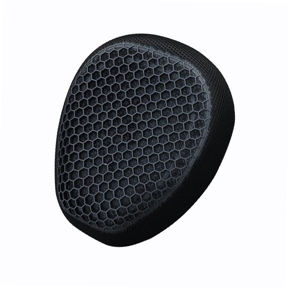 Wzmzjy Motorcycle Seat Cushion Comfortable Riding Accessory Universal Fitment Easy to Black