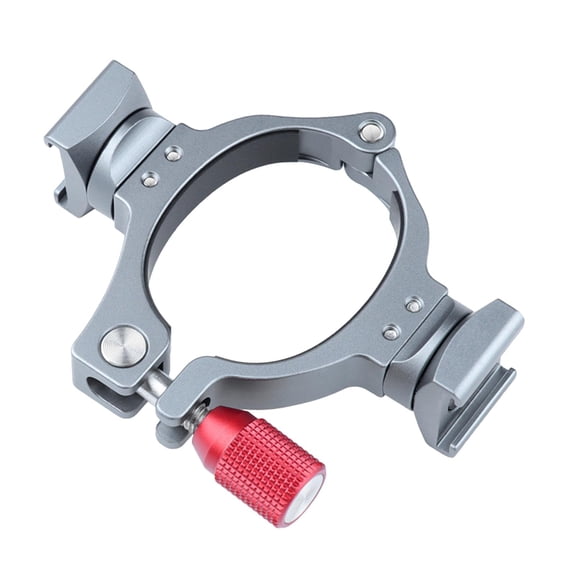 Wzmzjy O-Ring 2 Cold Shoe Adapter Mount Clamp for DJI Osmo Mobile 3/4 Stabilizer Gimbal