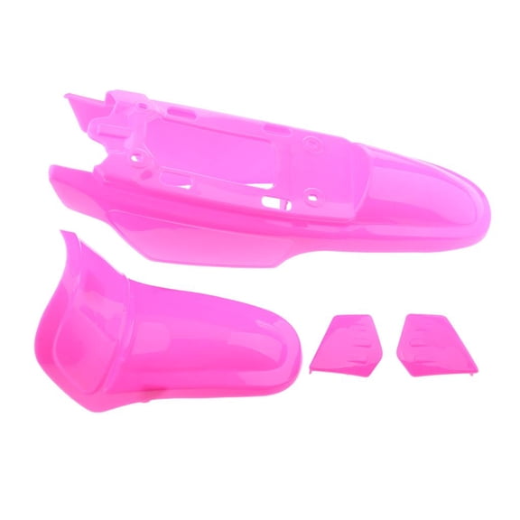 Wzmzjy Plastic Front Rear Cover Kit for PW50 PY50 PEEWEE 50 Pink