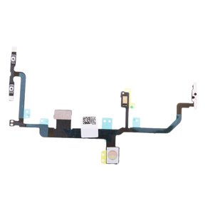 Wzmzjy Power On/off Button Volume Control With Flash Light & Silent Switch Button Connector Flex Replacement Part For Apple IPhone 8 Plus