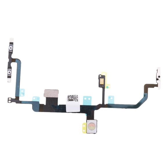Wzmzjy Power On/off Button Volume Control With Flash Light & Silent Switch Button Connector Flex Replacement Part For Apple IPhone 8 Plus