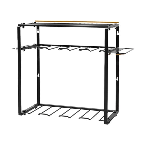 Wzmzjy Power Tool Organizer Cordless Drill Hanger Iron Wall Mount Holder Home Shelf for