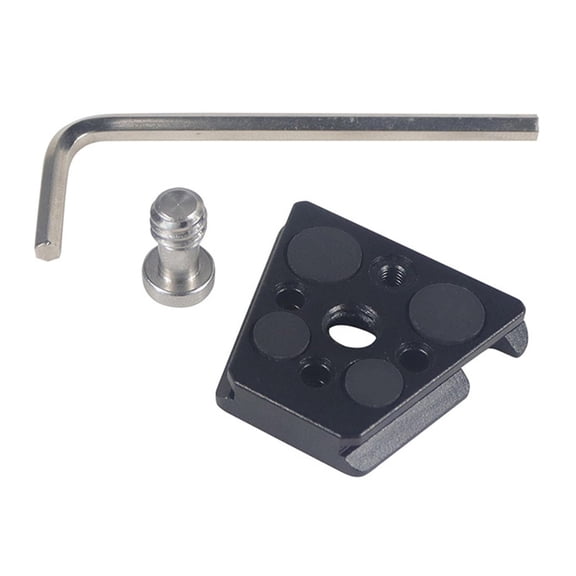 Wzmzjy Quick Release Clamp Plate Camera Mount Adapter Clamp Heavy Duty Fitments Bracket V Shape Mount