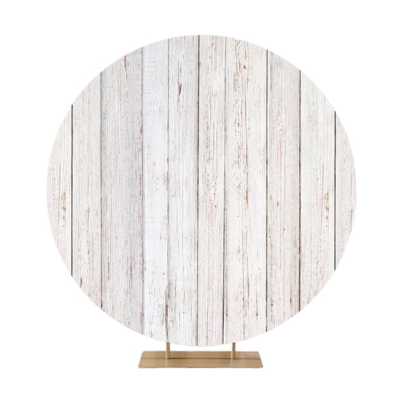 Wzmzjy Round Backdrop Cover Elastic Circle Backdrop for Photo Props Wedding StyleG