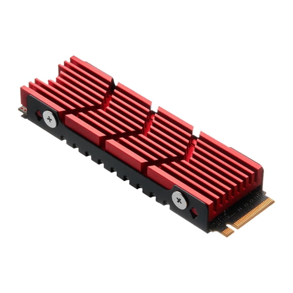 Wzmzjy SSD Heat ,Hard Disk Heat Sink, High Performance, Spare Parts, Premium All Round Red