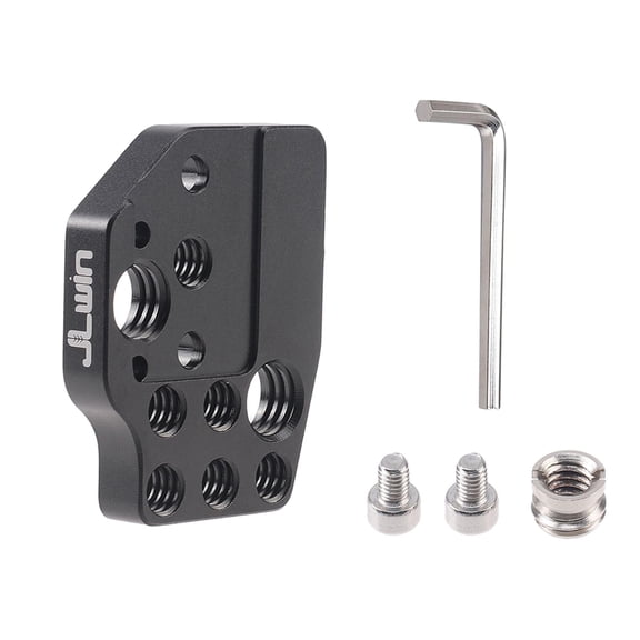Wzmzjy Stabilizer Extension Plate 1/4" Screws 3/8" Screw Quick Mounting Expansion Board