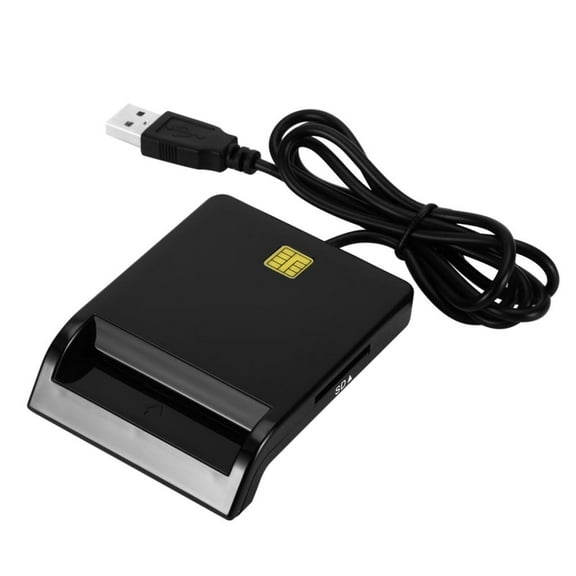 Wzmzjy Standard USB SIM eID ID Bank CAC Smart Card Reader Writer Cloner Connector