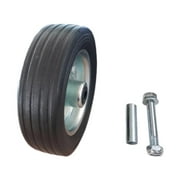 LIBRA New 6" Trailer Swirl Jack Caster Wheel With Pin - 26024 In | Whizz Hitch Locks