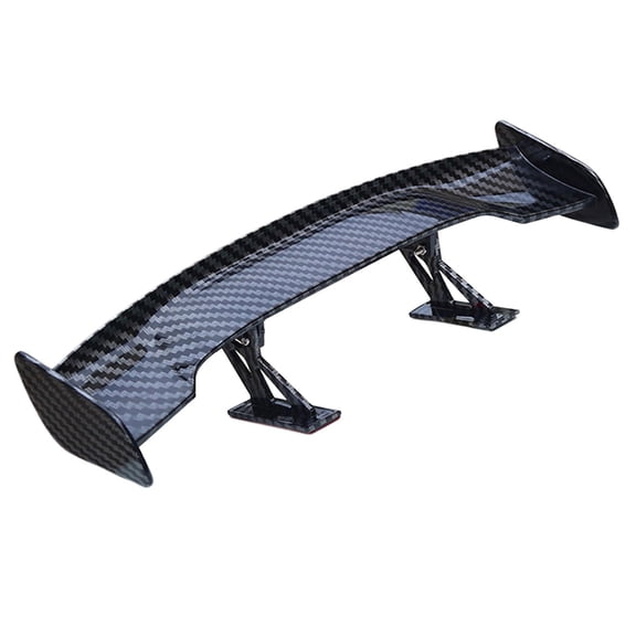 Wzmzjy Universal Car Mini Spoiler Wing for All Cars Easy Installation Car Tail Wing Carbon Fiber