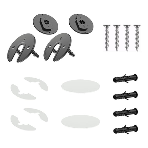 Wzmzjy Wall Mount Bracket Notebook Back Bracket for Black
