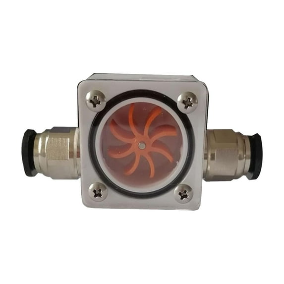 Wzmzjy Water Flow Indicator Connecter High Performance Easy Installation Measuring Tool TypeA 6mm