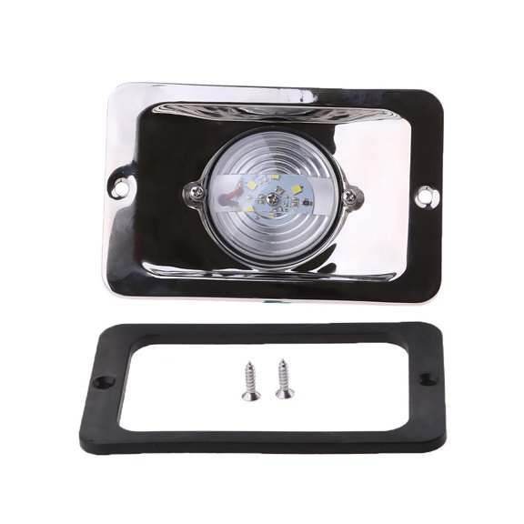 Wzmzjy White Boat Underwater Stern Navigation LED Light 2.2W Waterproof Crashproof