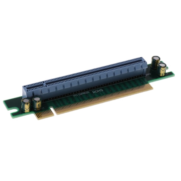 Wzmzjy prettyia PCI Express Expansion Board 16X 90 Degree Riser Card