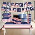 thumbnail image 1 of Wzzjkit 4th of July Plates and Napkins, Patriotic Party Supplies Disposable Dinner Paper Plates Dessert Paper Plates Napkins and Paper Cups for Veterans Day Independence Day Decorations, 1 of 8