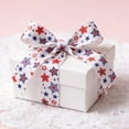 thumbnail image 1 of Wzzjkit 4th of July Ribbon 177 Inches, Patriotic Ribbon Red White Blue Wired Edge Ribbon for Independence Day Decorations, Hair Bows, Gift Wrapping, Wreath Craft, Party Supplies, 1 of 6