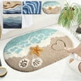thumbnail image 1 of Wzzjkit Bathroom Rug 16x24 Inch, Soft Non Slip Bath Mat, Absorbent Quick Dry Bathroom Mats for Bathroom Floor Shower Tub Kitchen, 1 of 6