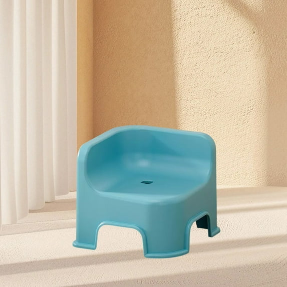 Wzzjkit Bathroom Small Stool Plastic Stool Children's Stool Home Stepping Non Slip Thickened Plastic Stool Baby Low Stool Bathing Stool