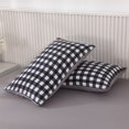 thumbnail image 1 of Wzzjkit Bedding Pillow Covers Solid Color Pillow Case Decorative Comfortable Breathable Throw Pillowcase for Student Dormitory Home Decor Holiday Gift Pillow Protector 29x19in, 1 of 7