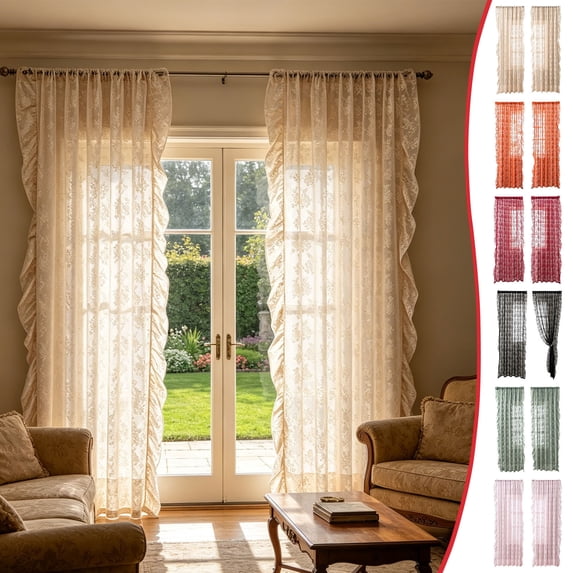 Wzzjkit Bohemian Print Semi-Blackout Curtains – 84*52 inch Fan-Shaped Geometric Window Drapes for Living Room, Bedroom & Balcony (Single Panel)
